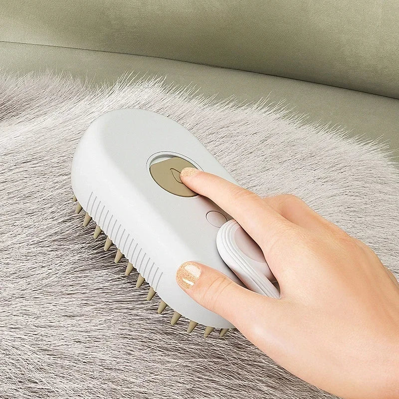 Brosse de massage pour chien et chat