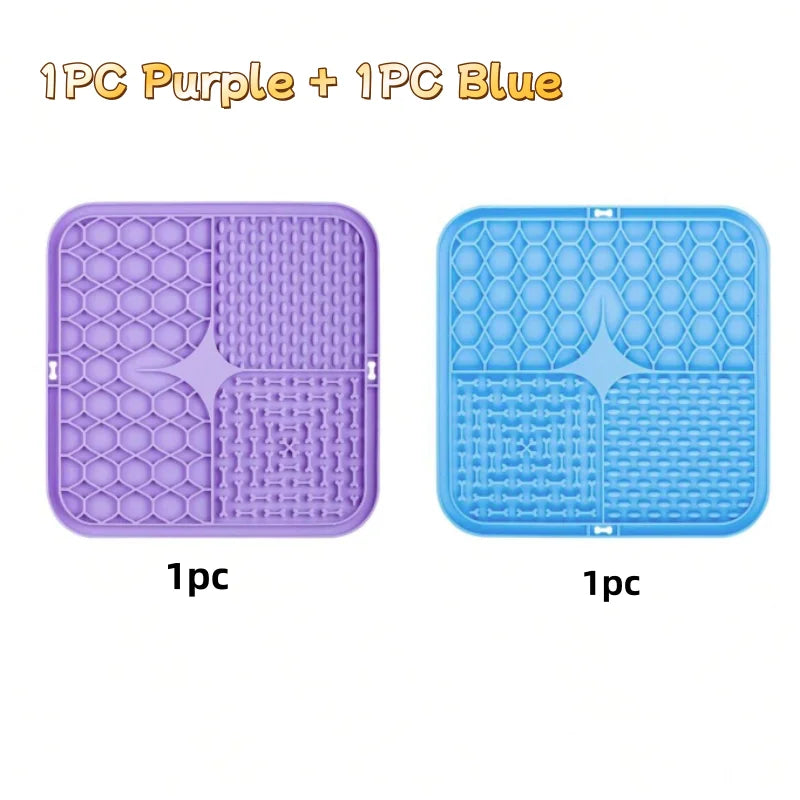 Tapis à lécher anti-stress pour chien