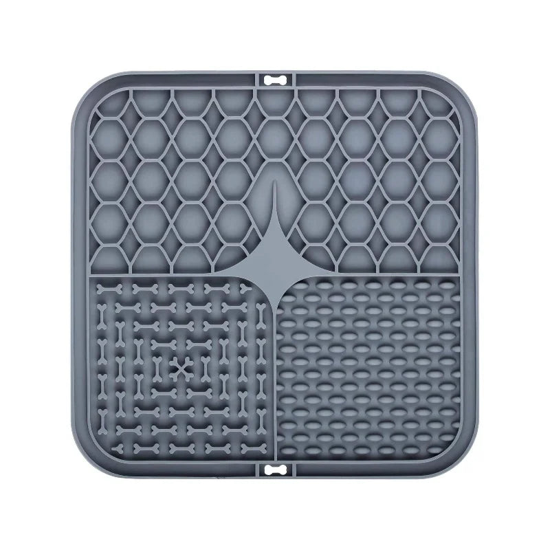 Tapis à lécher anti-stress pour chien