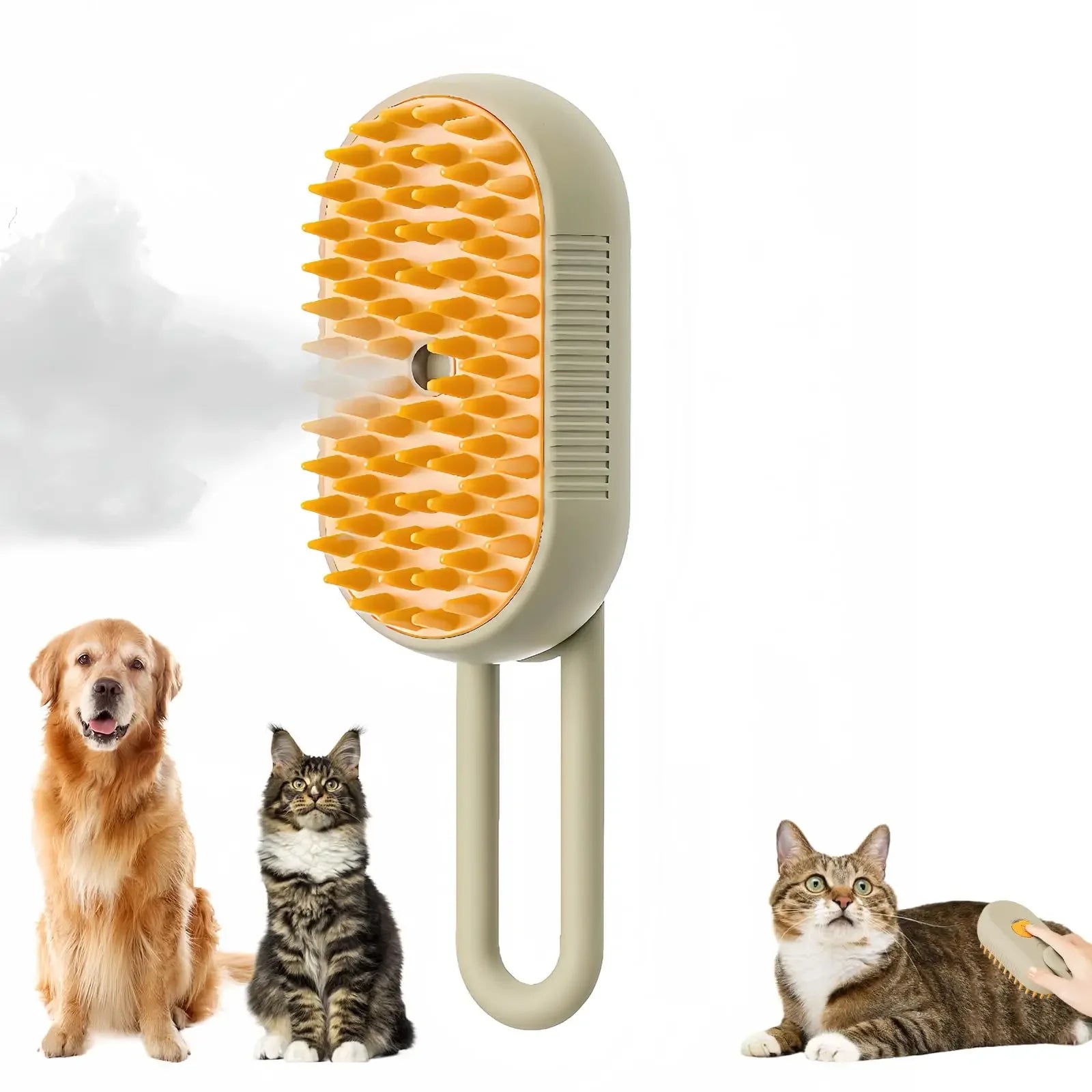 Brosse de massage pour chien et chat