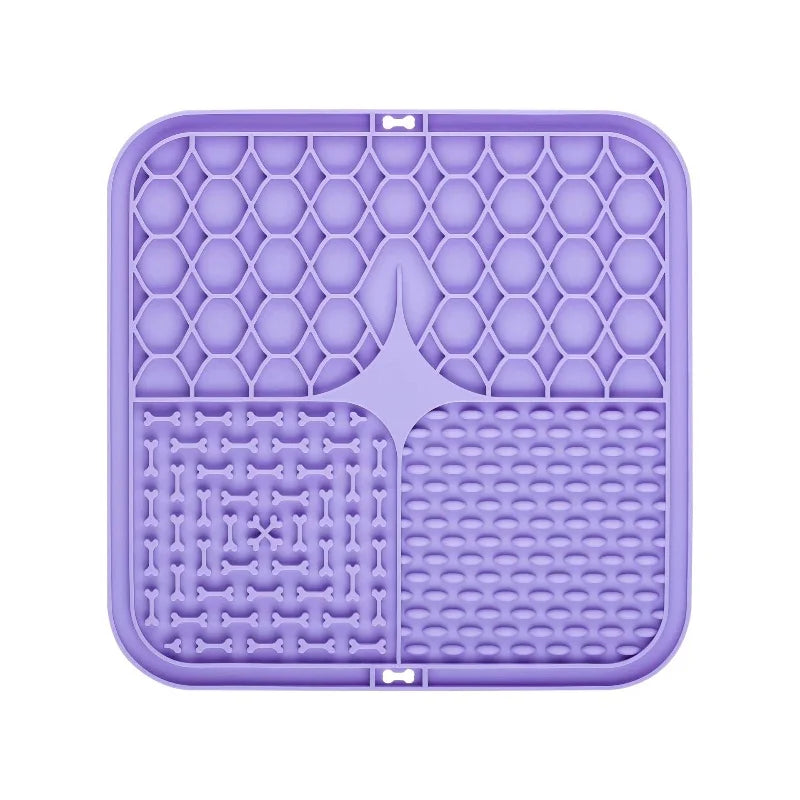 Tapis à lécher anti-stress pour chien